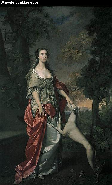 Gavin Hamilton Portrait of Elizabeth Gunning, Duchess of Hamilton